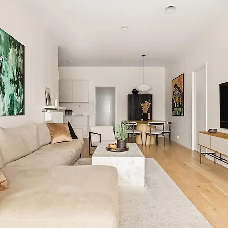 Dinbnb I Luxury With Views L Large Balcony * Μπέργκεν