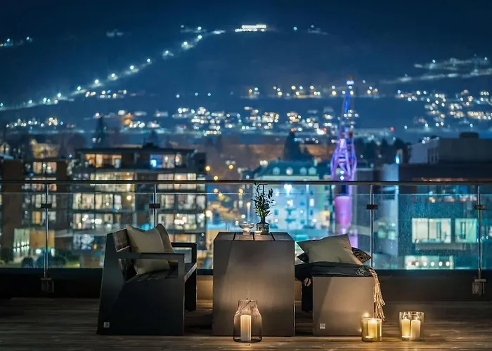 Vakantiehuis Dinbnb I Luxury With Views L Large Balcony Bergen