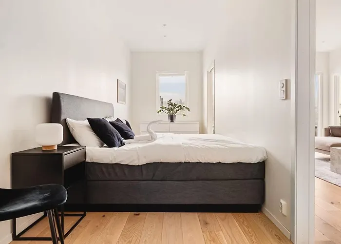 Dinbnb I Luxury With Views L Large Balcony * ベルゲン